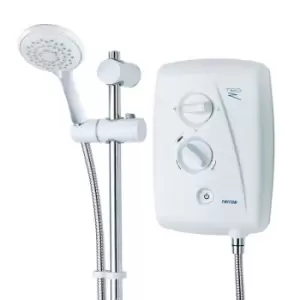 image of T80Z Fast Fit 10.5kw Electric Shower White Left & Right Entry T80XR T80SI - Triton