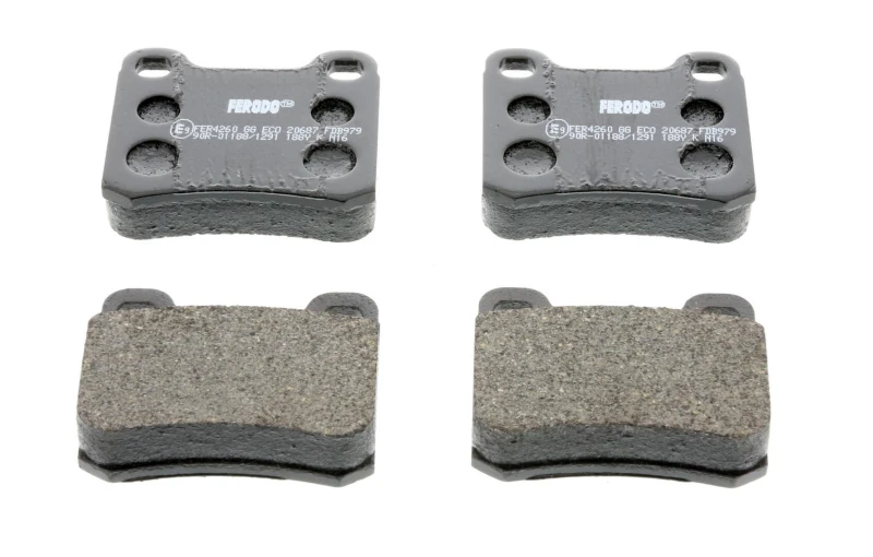 Image of FERODO Brake pad set FERODO FDB979