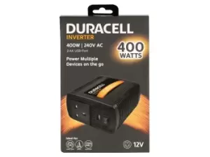 image of Duracell 400W Single UK Socket Inverter