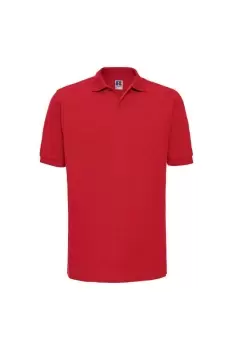 Ripple Collar & Cuff Short Sleeve Polo Shirt