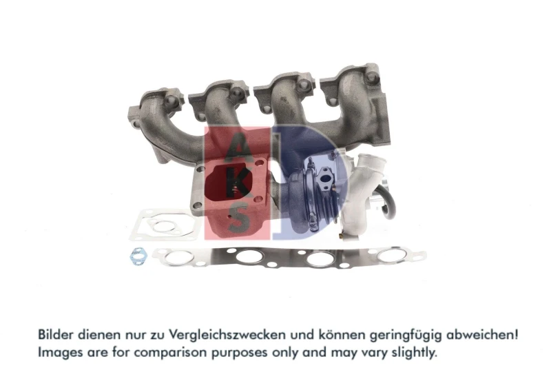 Image of AKS DASIS 095021N Turbocharger with gaskets/seals Charger,charging system (2234)