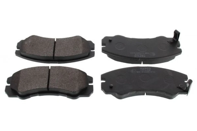 Image of MAPCO 6542 Brake pad set Front Axle, with acoustic wear warning Brake Pad Set,disc brake (402)