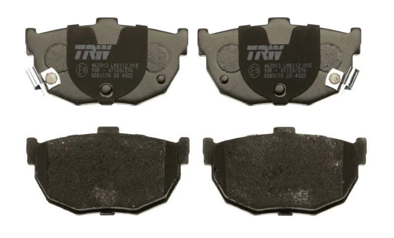 Image of TRW GDB3170 Brake pad set with acoustic wear warning Brake Pad Set,disc brake (402)