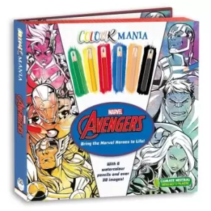 Image of Igloo Books Colourmania Marvel Avengers