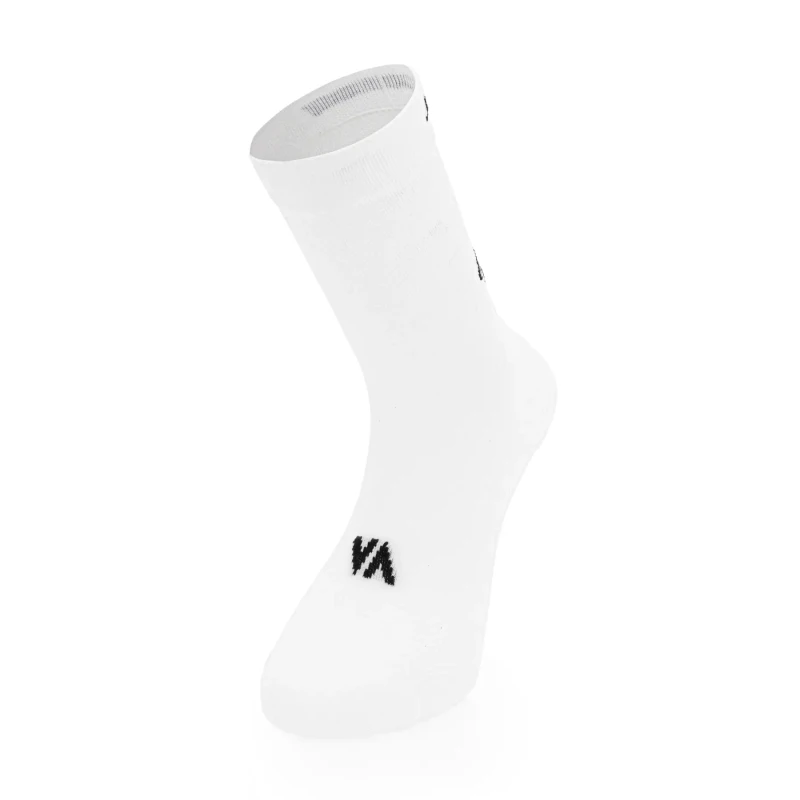 Image of Football Socks Vertical Forrest Run Blanc Unisex 36/38