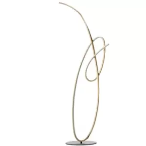 image of Onli Sign LED Integrated Floor Lamp Gold