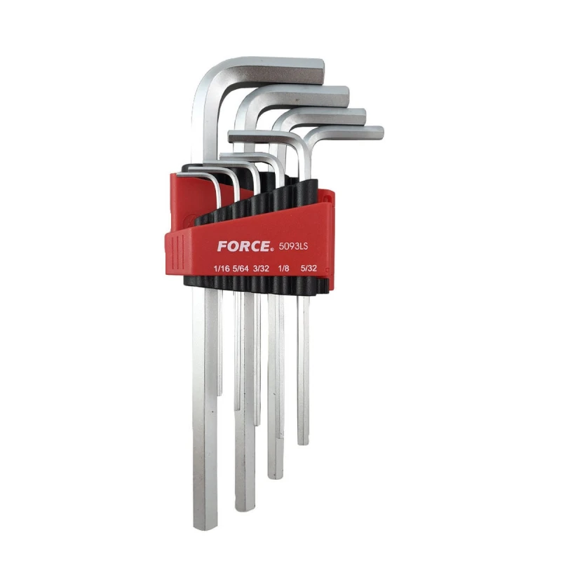 Image of FORCE 5093LS Angled Screwdriver Set Number of tools: 9 Angled Screwdriver Set (6627)