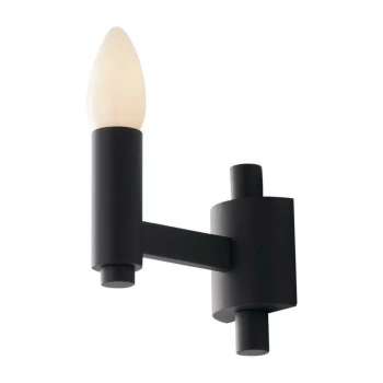 Image of Fan Europe Lighting - Fan Europe Karol - Candle Wall Lamp, Slate-Grey, E14