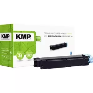 Image of KMP Toner cartridge replaced Kyocera 1T02TVCNL0, TK-5270C Compatible Cyan 6000 Sides K-T86