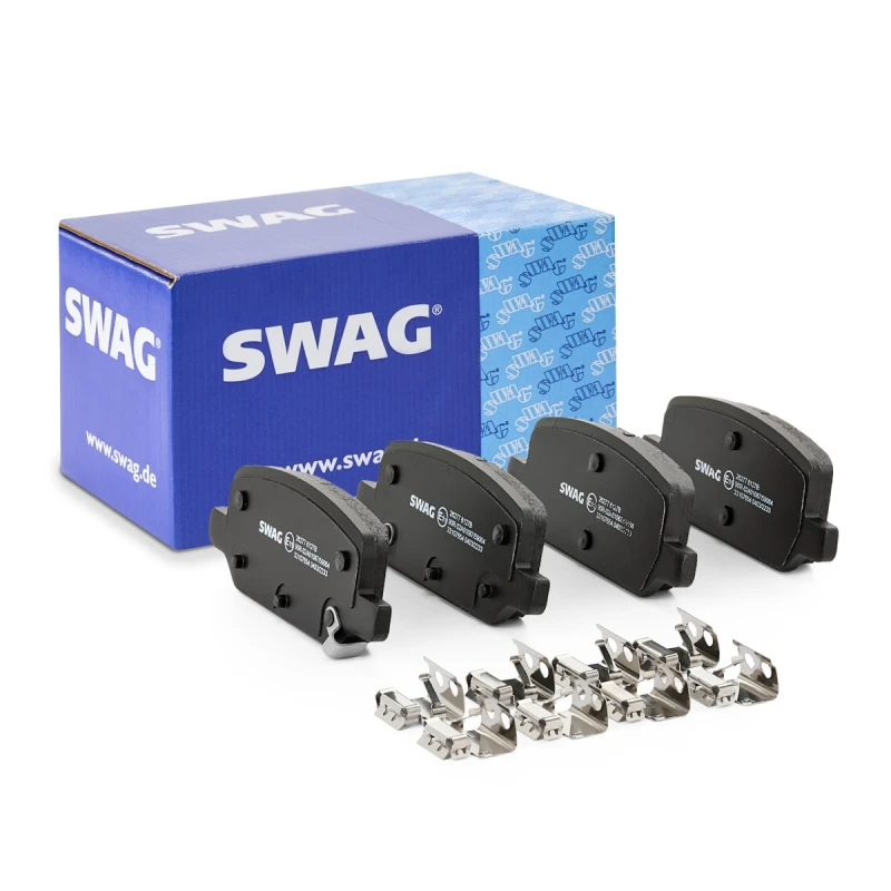 Image of Brake pad set SWAG 33 10 7654