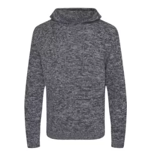 Image of Ecologie Adults Unisex Iguazu Knitted Hoodie (M) (Heather/Charcoal)