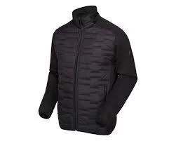 Image of Regatta Black 'Clumber' Hybrid Walking Jacket - S