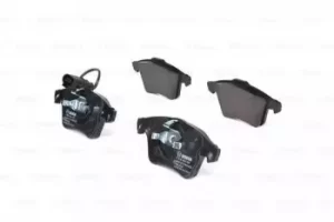 Image of Bosch 0986494107 BP1017 Brake Pad Set Disc Brake Front Axle