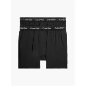 Image of Calvin Klein Boxer Trad 2PK - Black