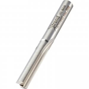 Image of Trend HSS Two Flute Straight Router Cutter 6.3mm 28mm 1/4"