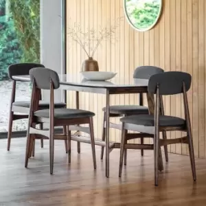Image of Crossland Grove Sevilla Dining Table Dark Wood 1600X900X760mm