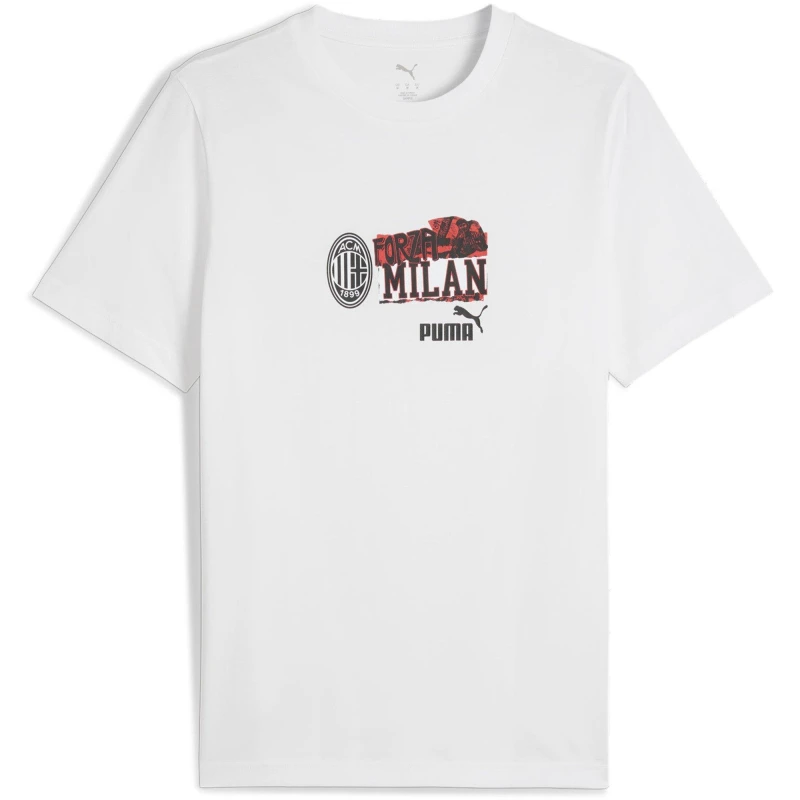 Image of Puma AC Milan Ftblnrgy T-Shirt Mens - White White S