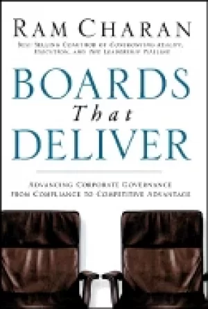 Image of boards that deliver advancing corporate governance from compliance to compe