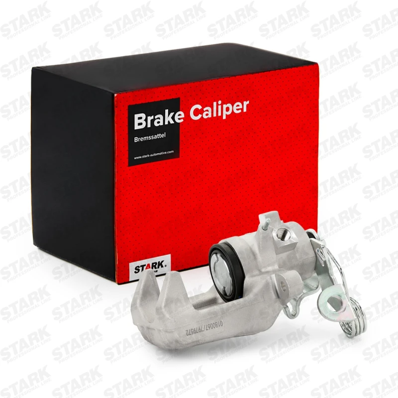 Image of STARK SKBC-0460091 Brake caliper Rear Axle, without holder Cast Aluminium Brake Caliper (78)