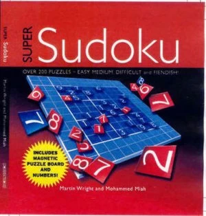 Image of Super Sudoku by Martin Wright and Mohammed Miah Paperback