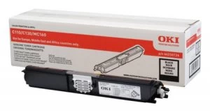Image of OKI 44250724 Black Laser Toner Ink Cartridge