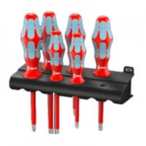 image of Wera 3165 i/6 VDE Screwdriver set 6 Piece Slot, Pozidriv