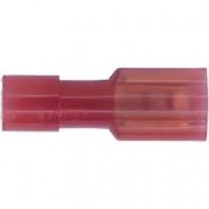 Image of Genuine SEALEY RT30 Fully Insulated Terminal 4.7mm Female Red Pack of 100