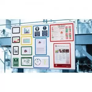 Image of Frames4Docs - Self-Adhesive - A2 - Blue - Pack of 10