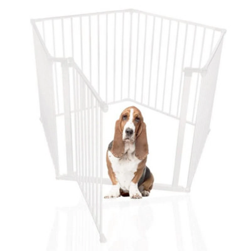 Image of Bettacare Pet Pen With Mat, Pentagon, 5 X 72Cm, White, 70Cm High