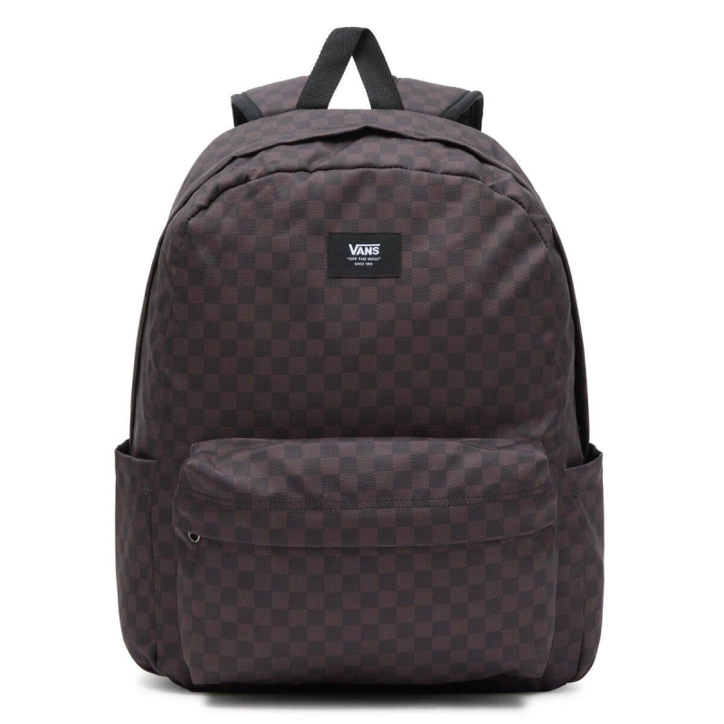 Image of Vans Old Skool Check Backpack - Black One Size