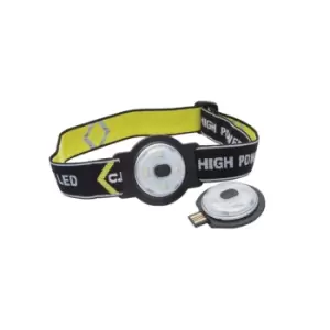 Ck Twin PK LED Recharg Head Torch