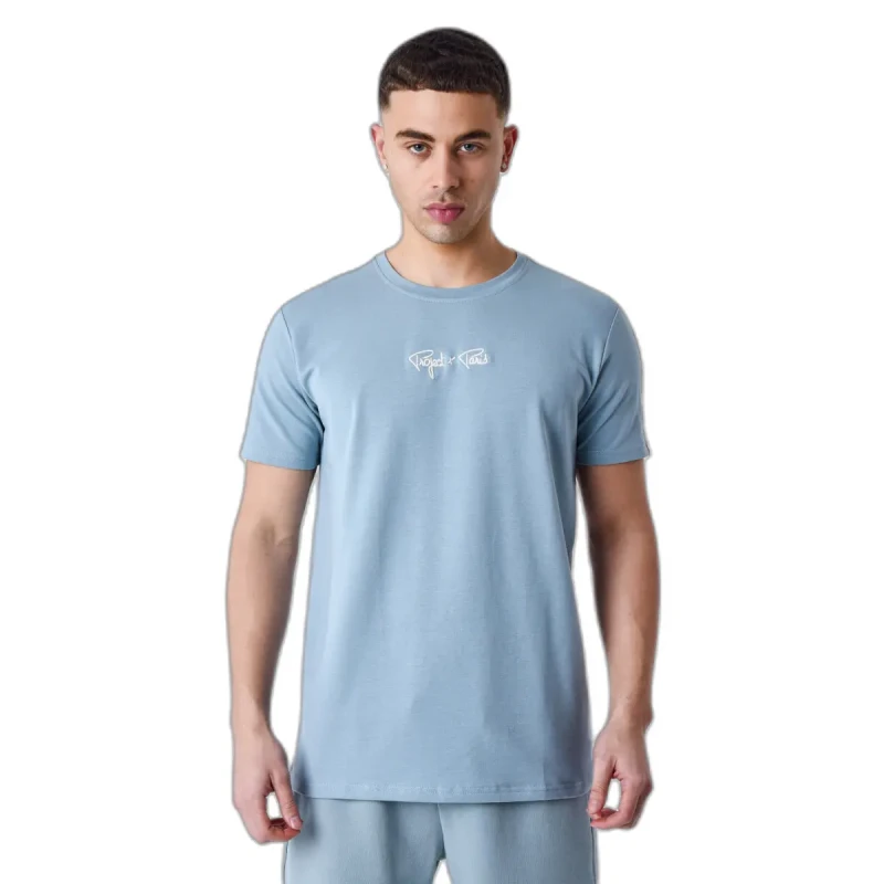 Image of Project X Paris Shoulder band T-Shirt Project X Paris Bleu Male S