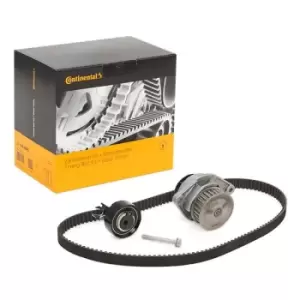 CONTITECH Water Pump + Timing Belt Kit CT846WP2 VW,SEAT,Lupo (6X1, 6E1),POLO (6N2),Caddy II Kastenwagen (9K9A),Polo Variant (6V5),Polo Classic (6V2)