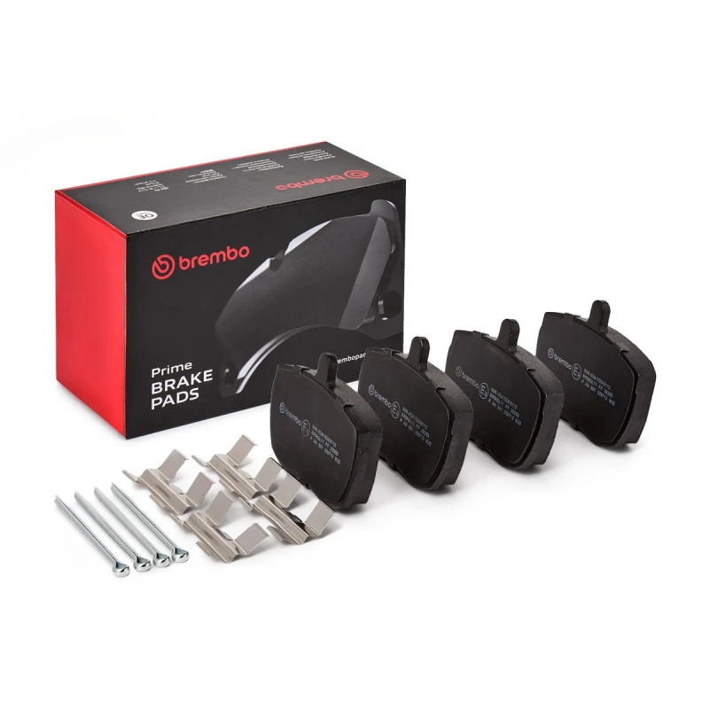Image of BREMBO Brake pad set BREMBO P A6 001