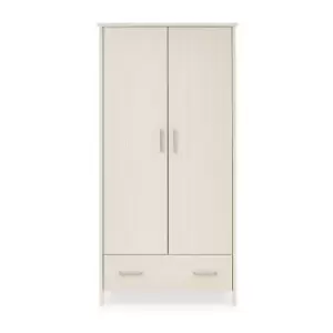 image of OBaby Nika Double Wardrobe Oatmeal