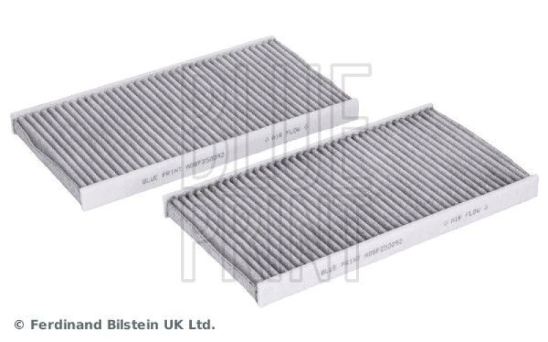 Image of Blue PRINT Filter set, cabin air Blue PRINT ADBP250092