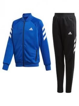 image of Adidas Boys Xfg Tracksuit - Blue/Black