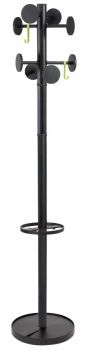 Image of Alba Standard Coat Stand Black PMSTAN3N