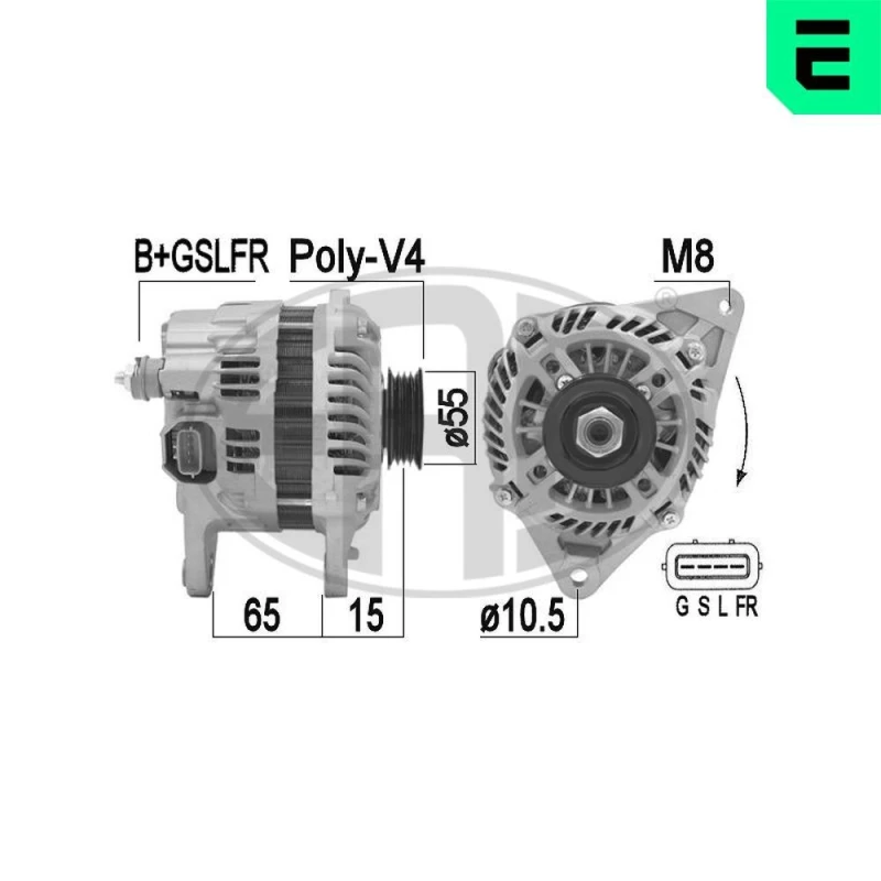 Image of ERA Alternator ERA 209444A