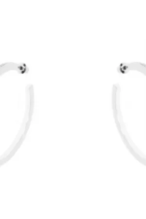 image of Ladies Karen Millen Large Hoop Earrings KMJ173-01-02