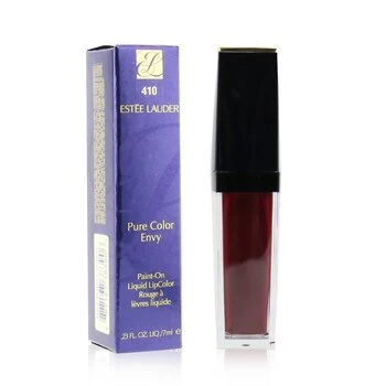 image of Estee LauderPure Color Envy Paint On Liquid LipColor - # 410 Wine Shot (Metallic) 7ml/0.23oz