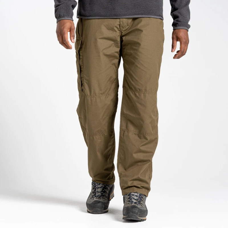Image of Craghoppers 'Kiwi Classic' Regular Fit Hiking Trousers Green