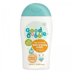 image of Good Bubble Hair & Body Wash Cloudberry Fruit Extract 100ml