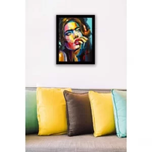 Image of SC0289 Multicolor Decorative Framed MDF Painting