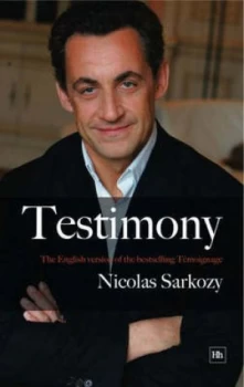Image of Testimony by Nicolas Sarkozy Hardback