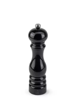 Image of u'Select Wooden Manual Salt Mill made with a Black lacquer finish, 22cm Paris u'Select