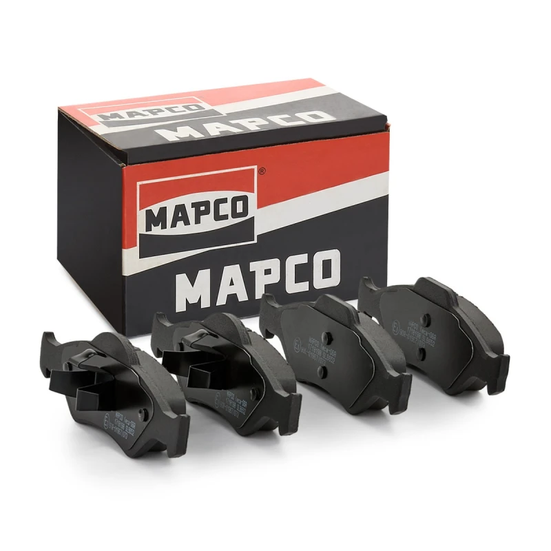 Image of MAPCO 6545 Brake pad set Front Axle, excl. wear warning contact Brake Pad Set,disc brake (402)