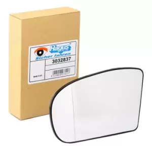 Image of VAN WEZEL Wing Mirror Glass MERCEDES-BENZ 3032837 2038100121,A2038100121