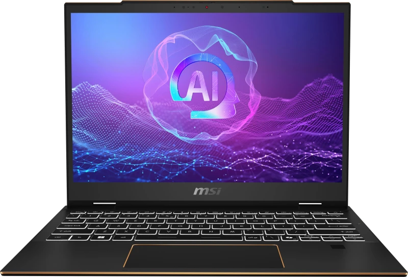 Image of MSI Summit 13 AI Evo A2HMTG-069UK 13.3" Laptop - Intel Core Ultra 7, 1TB SSD, 32GB RAM - Black
