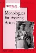 Image of book of monologues for aspiring actors student edition